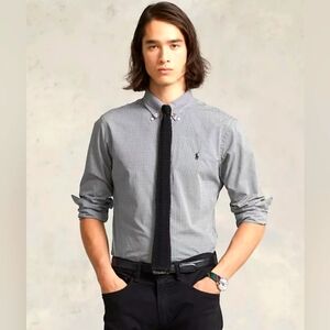 Ralph Lauren Classic Fit Checked Poplin Shirt XXL 18 1/2